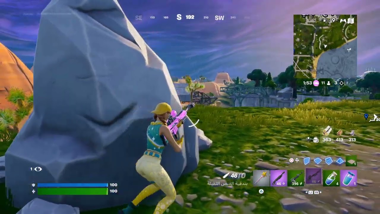 فورتنايت تحدي التيم ولكن ايش صار