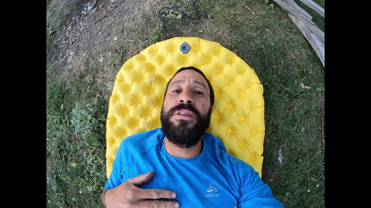 EP 62 :  MATERIEL DE CAMPING / Test  et Présentation du matelas Ultra light  Air de Sea to Summit