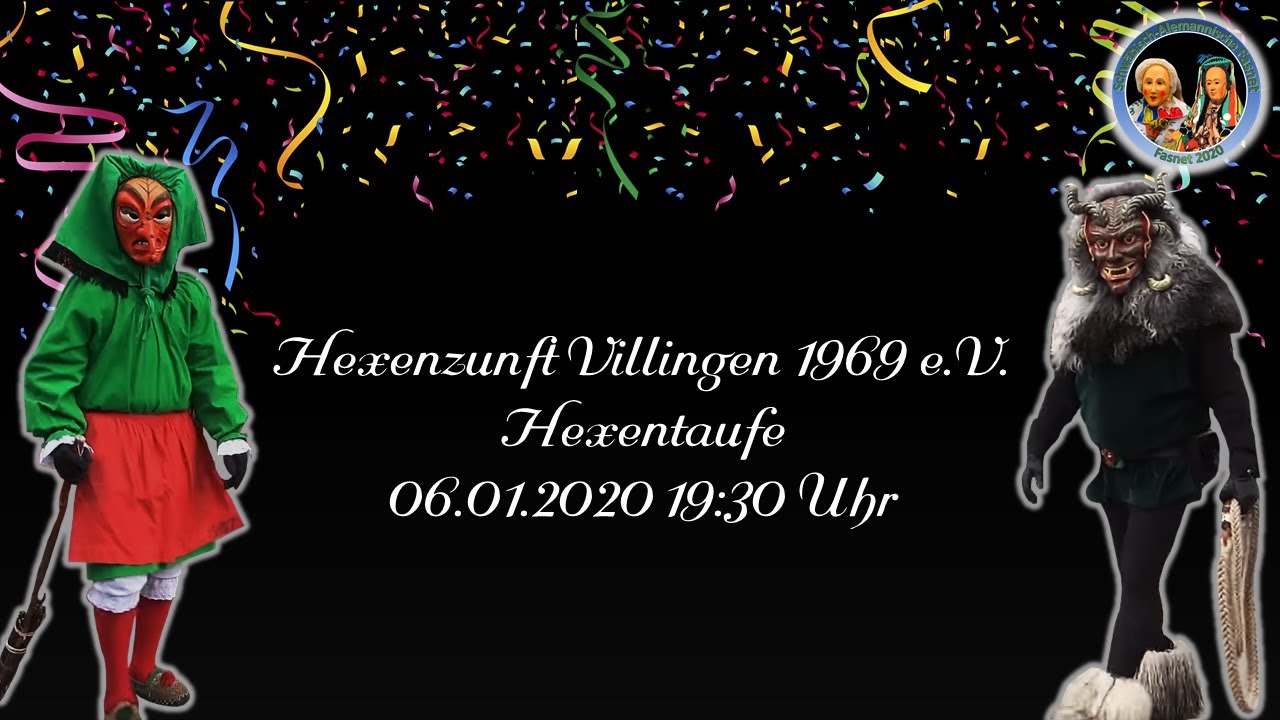 06.01.2020 Hexentaufe Villingen