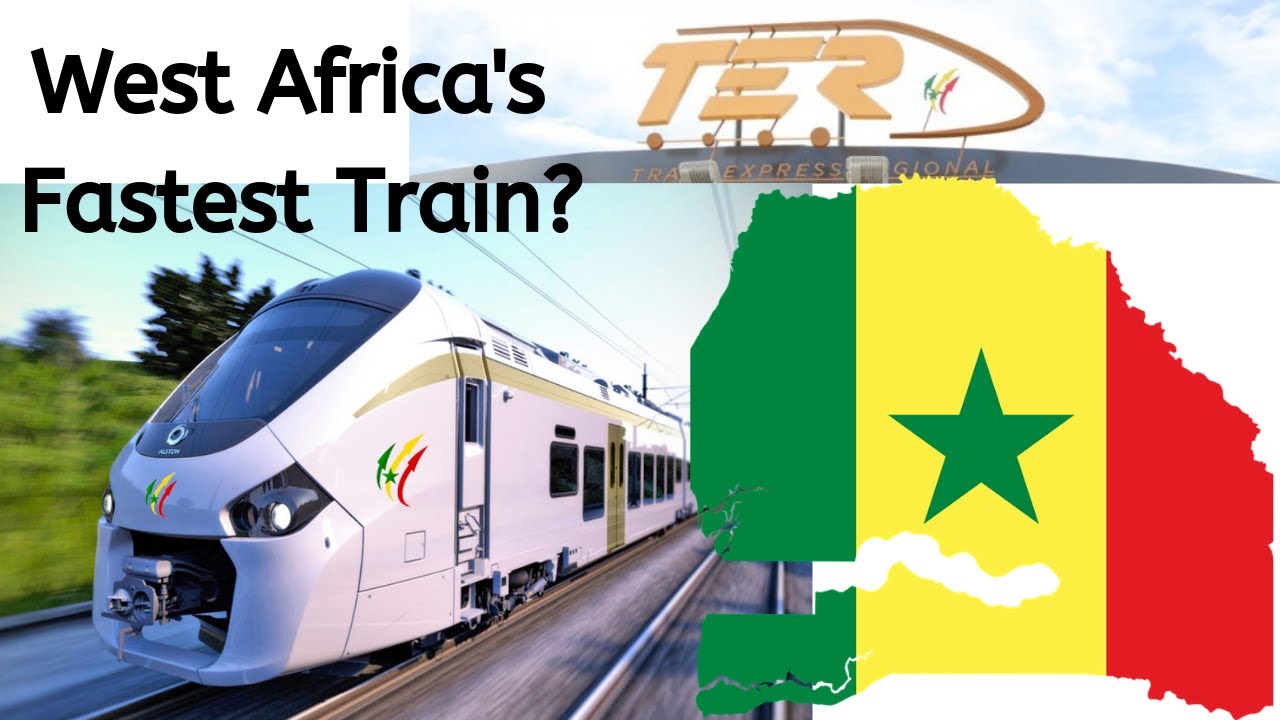 Game Changing Train Express Regional in Senegal, Africa