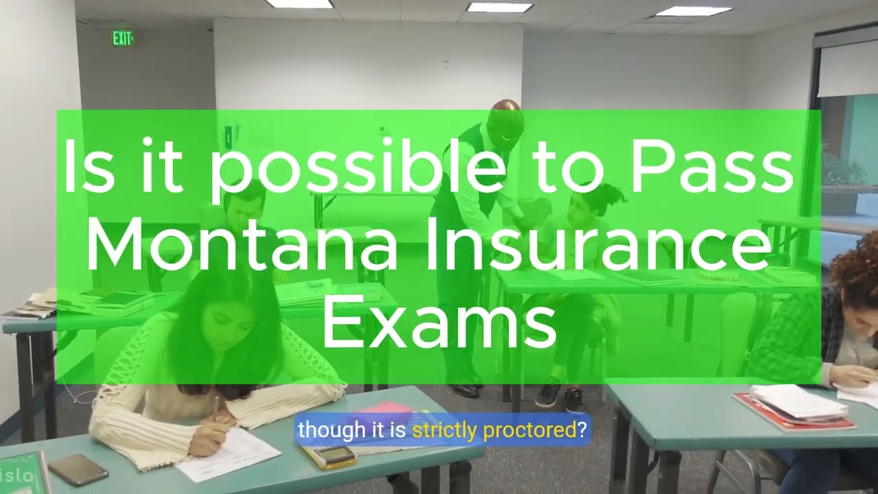 How to Pass Montana Insurance Exams First Try 2024.