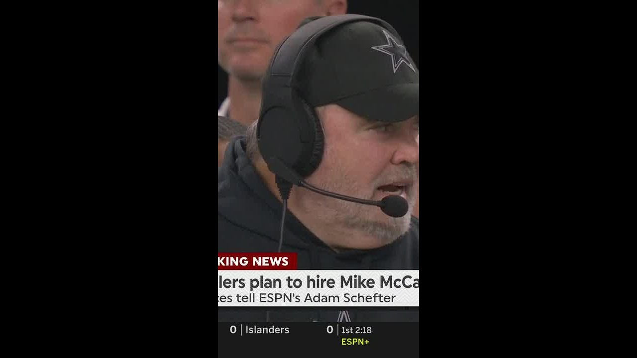 BREAKING 🚨 Mike McCarthy is the Pittsburgh Steelers' new head coach 🔥