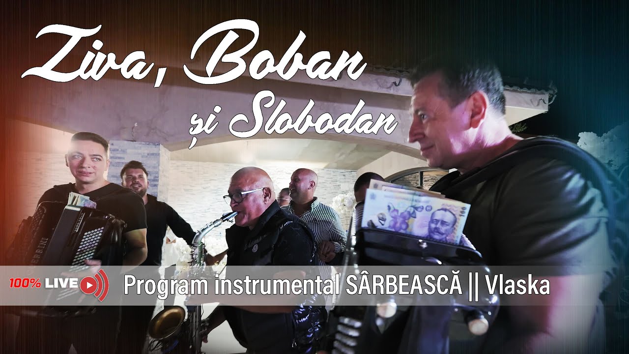 Ziva, Slobodan, Boban || Instrumental SARBEASCA || Vlaska || Cununie Carmen IENCI & Costi Sarbulescu