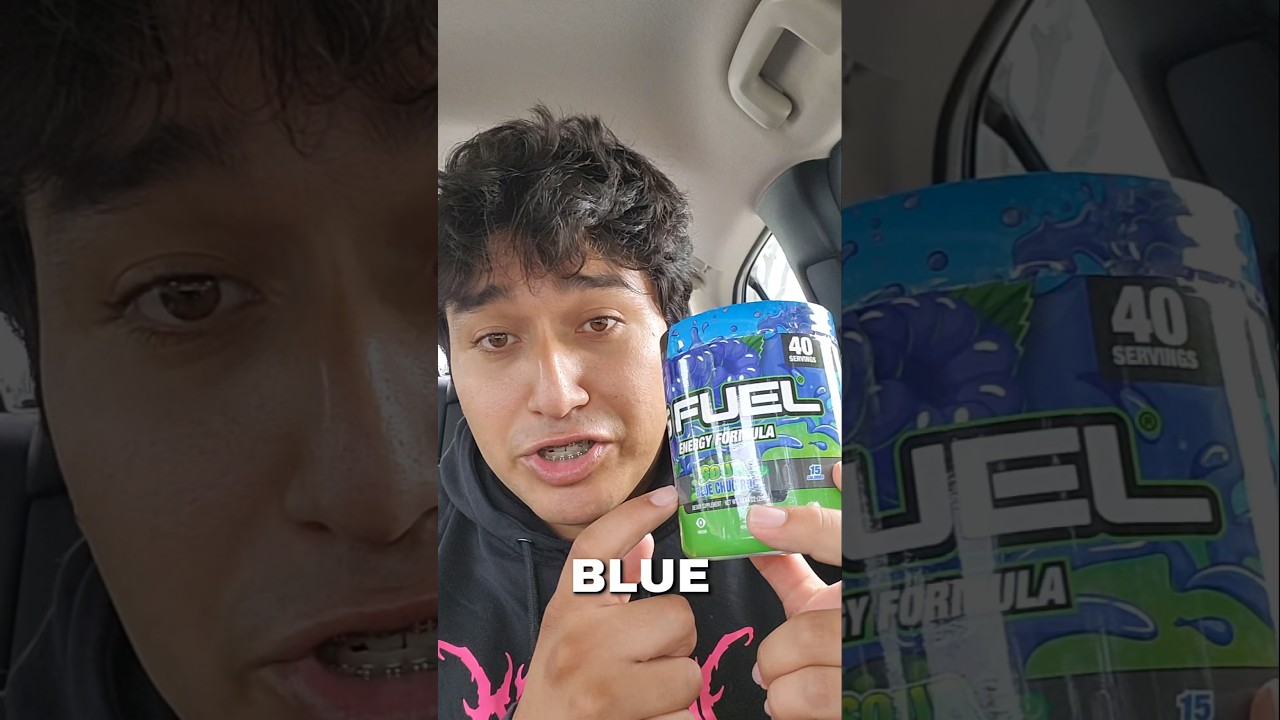 gfuel sour blue chug rug review