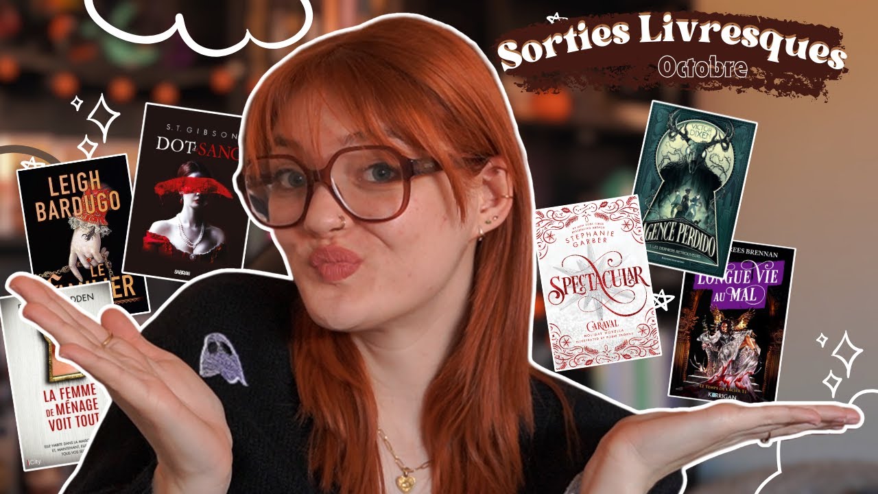 Pleins de nouveautés ! {Sorties Livresques Octobre } #sortieslivresques #booktube  #booktubeuse