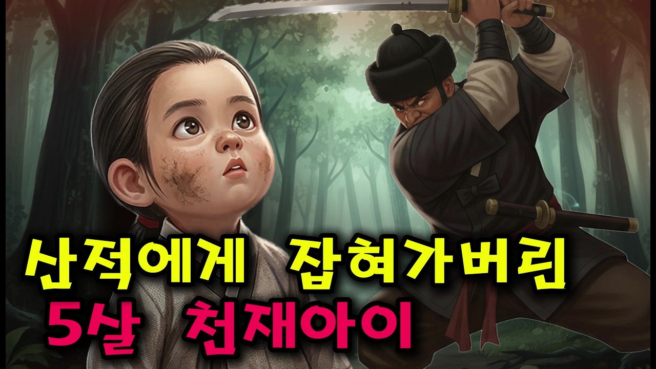 산적에게잡혀간 5살천재아이 #야담 #옛날이야기 #민담 #전설#천재아이 #산적 #지혜 #은혜 #반전 #감동이야기 #인과응보