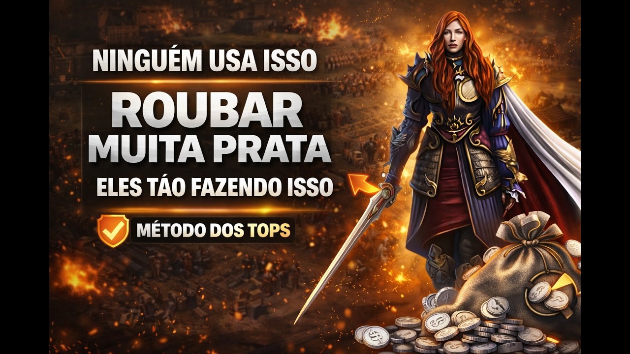 ESTRATÉGIA SECRETA Como atacar jogadores e pegar milhões de prata rapidamente no Total Battle