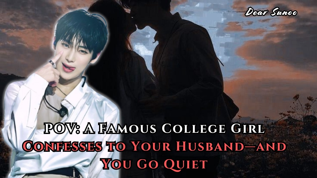 POV: A Famous College Girl Confesses to Your Husband—and You Go Quiet | Sunoo FF
