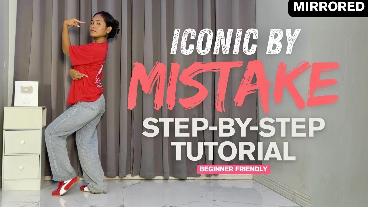 ICONIC BY MISTAKE - LE SSERAFIM x ILLIT x KATSEYE Dance Tutorial STEP BY STEP Beginner Friendly 