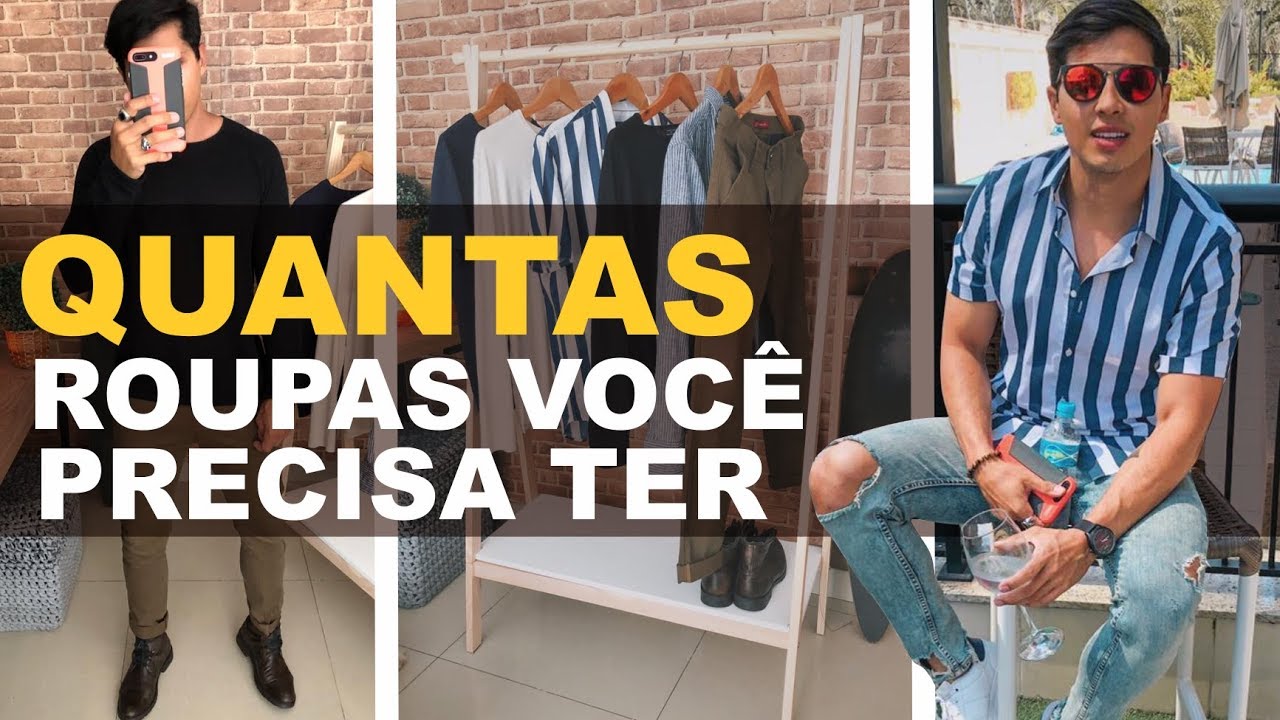 Quantas roupas PRECISO ter? | Técnica 5 para 1