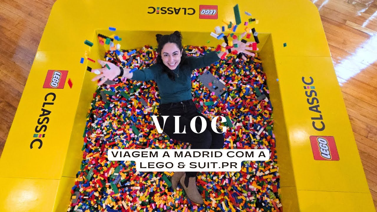 ✈️ MADRID 2025 - Fui convidada pela LEGO e isto aconteceu! 🤯