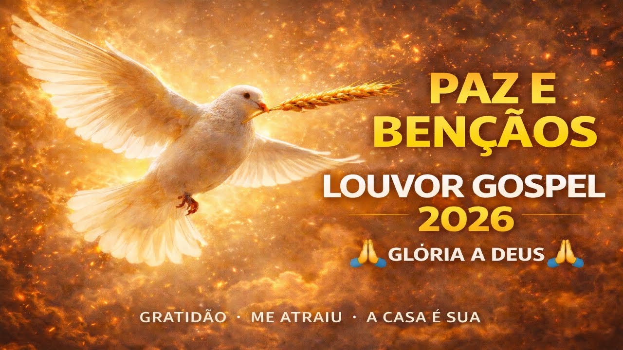 Paz e Bençãos | Louvor Gospel para Acalmar o Coração e Fortalecer a Fé