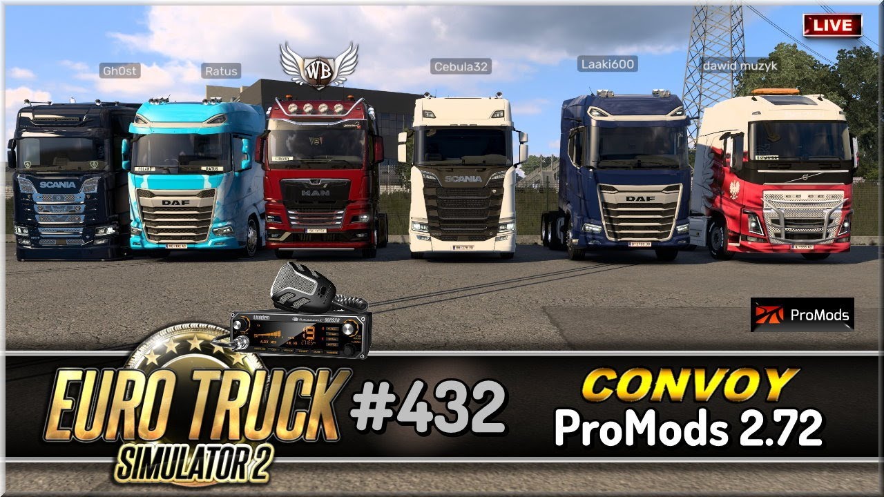 LIVE | Euro Truck Simulator 2 - #432 