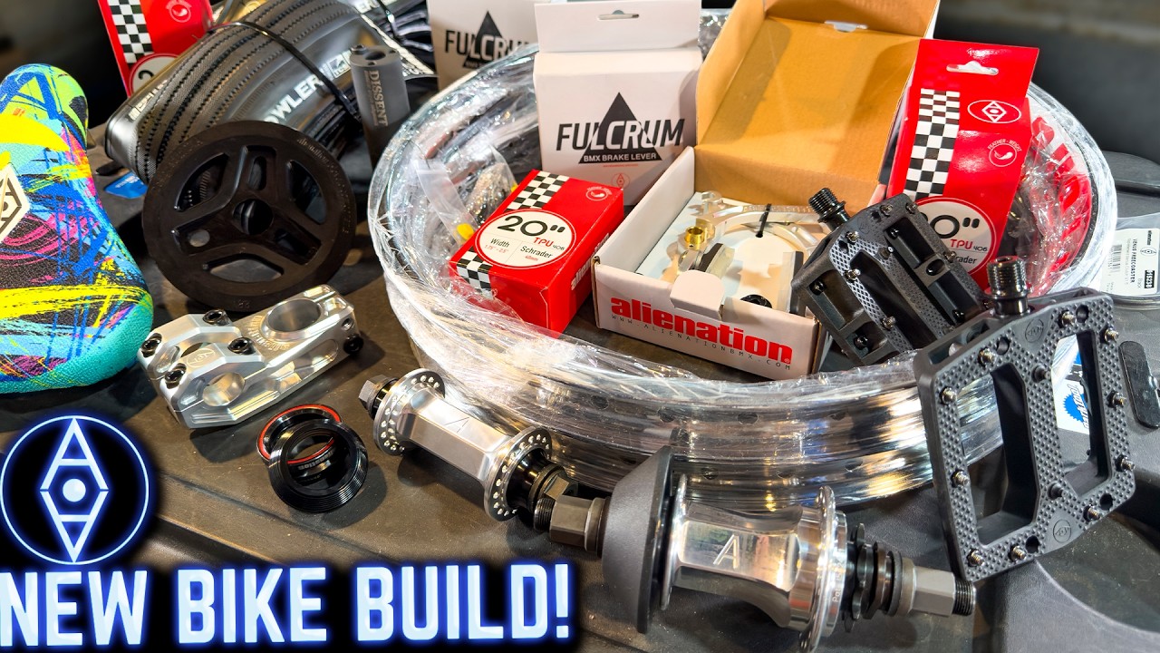 ALL NEW EVERYTHING!!!! -  New Bike Build Pt 3