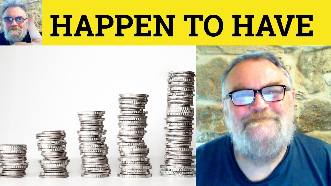 🔵 Happen To - Happen + Infin Meaning - Happen To Examples - English Vocabulary