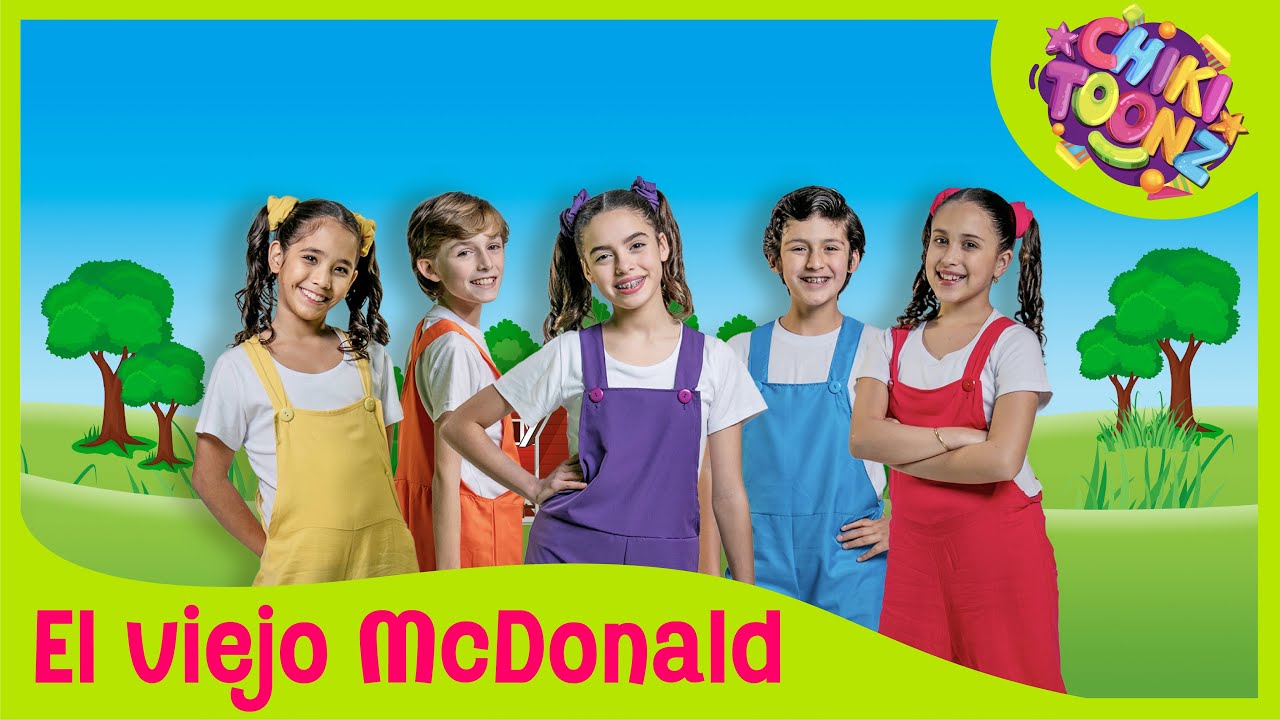 El Viejo McDonald | Chiki Toonz | Música Infantil  #crianças #kidsvideo #musicaparaniños