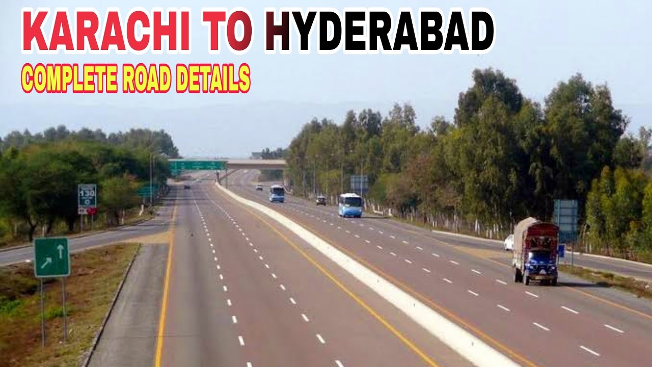 Exploring Karachi To Hyderabad Road Trip Complete Road Information | Lyari Expressway - M9 Motorway