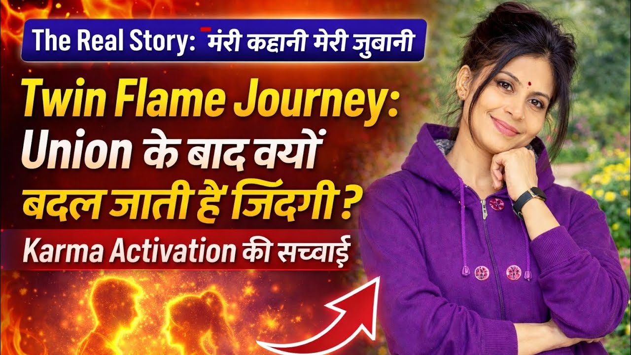 The Real Story:Twin Flame Journey: Union के बाद क्यों बदल जाती है ज़िंदगी?Karma Activation की सच्चाई