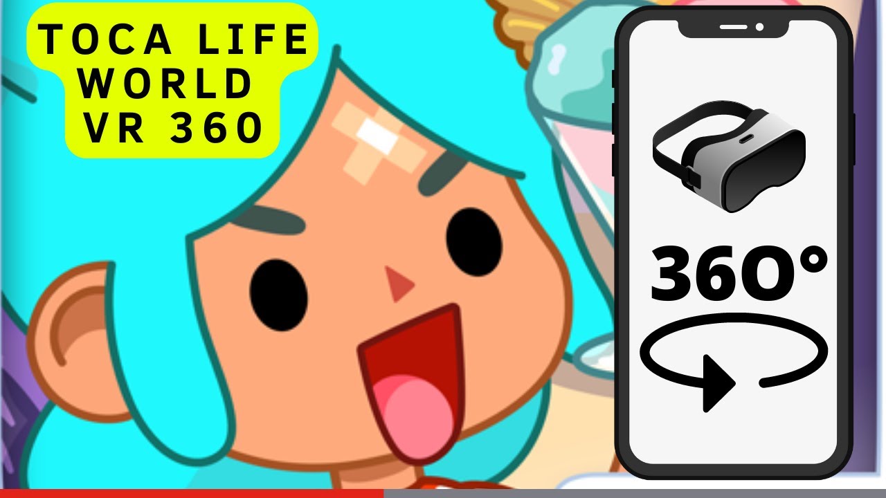 🔄 Toca life world ✨ VR 360
