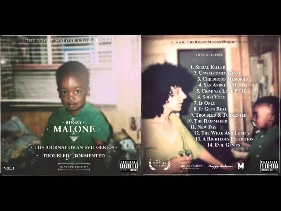 Bugzy Malone - The Journal Of An Evil Genius (FULL MIXTAPE)