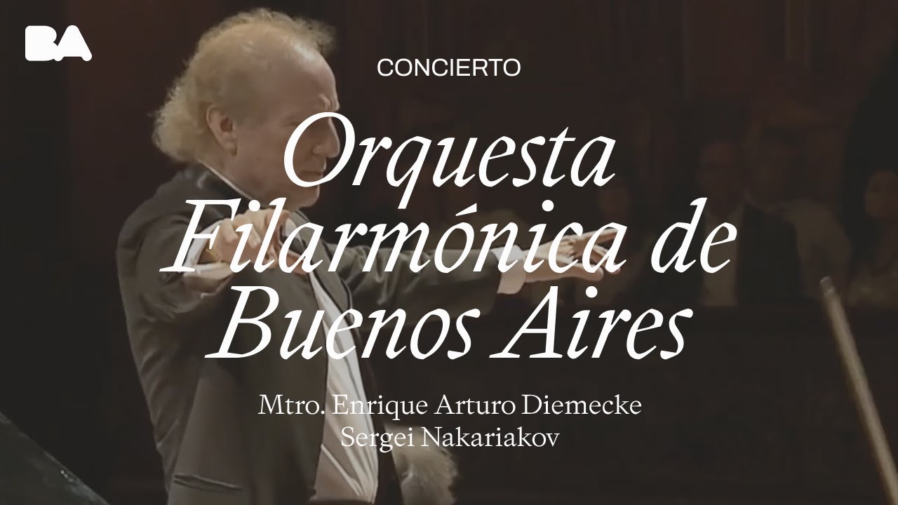 Orquesta Filarm&oacute;nica de Buenos Aires | Teatro Col&oacute;n | Abril 2020