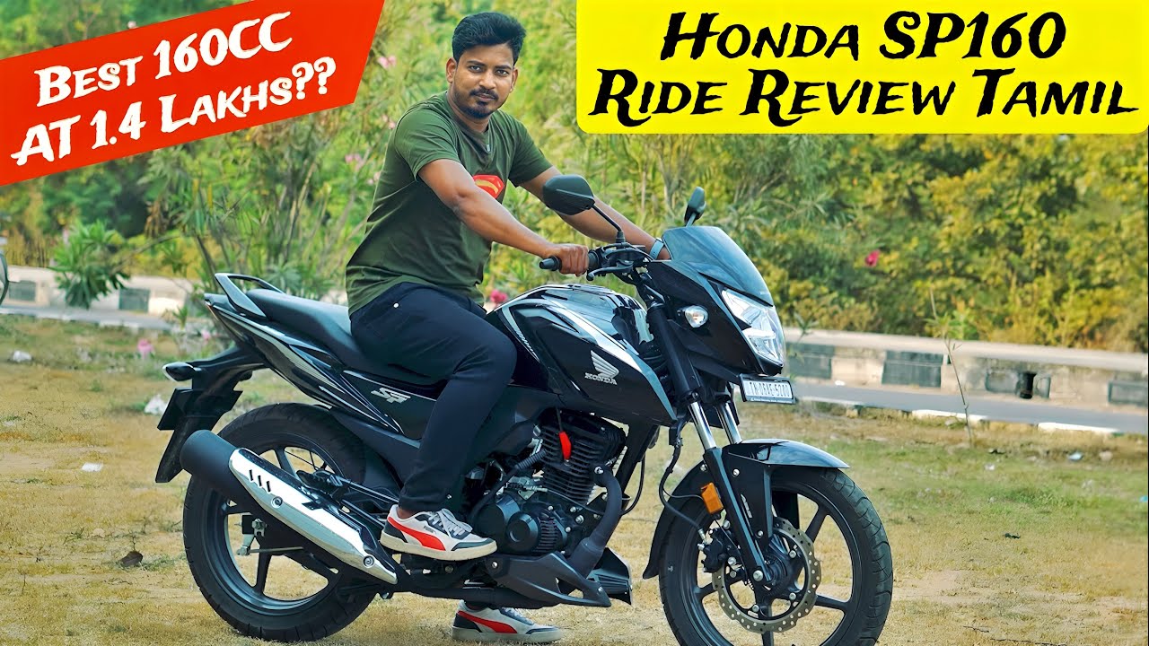 Honda SP 160 Ride Review | Unexpected Performance!! Tamil❤️