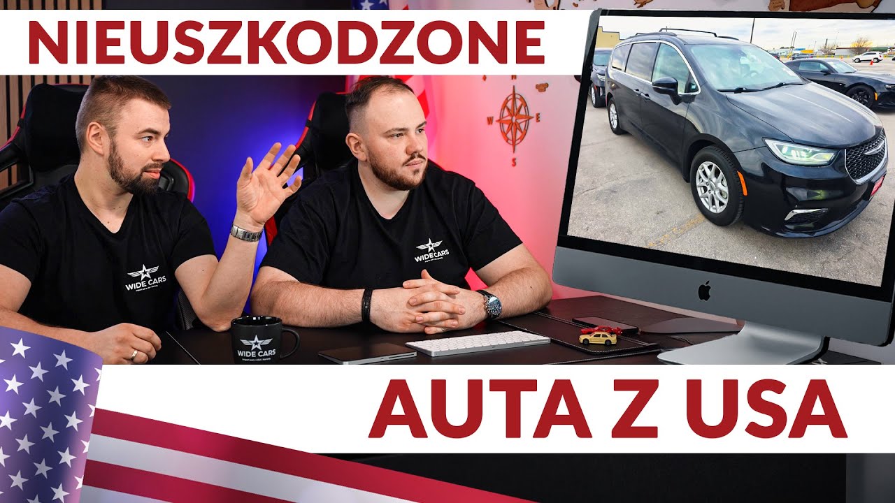 Nieuszkodzone auta z USA. Gdzie ich szukać i ile kosztują? Aukcje Mercedes, Jeep, Volvo, Pacifica