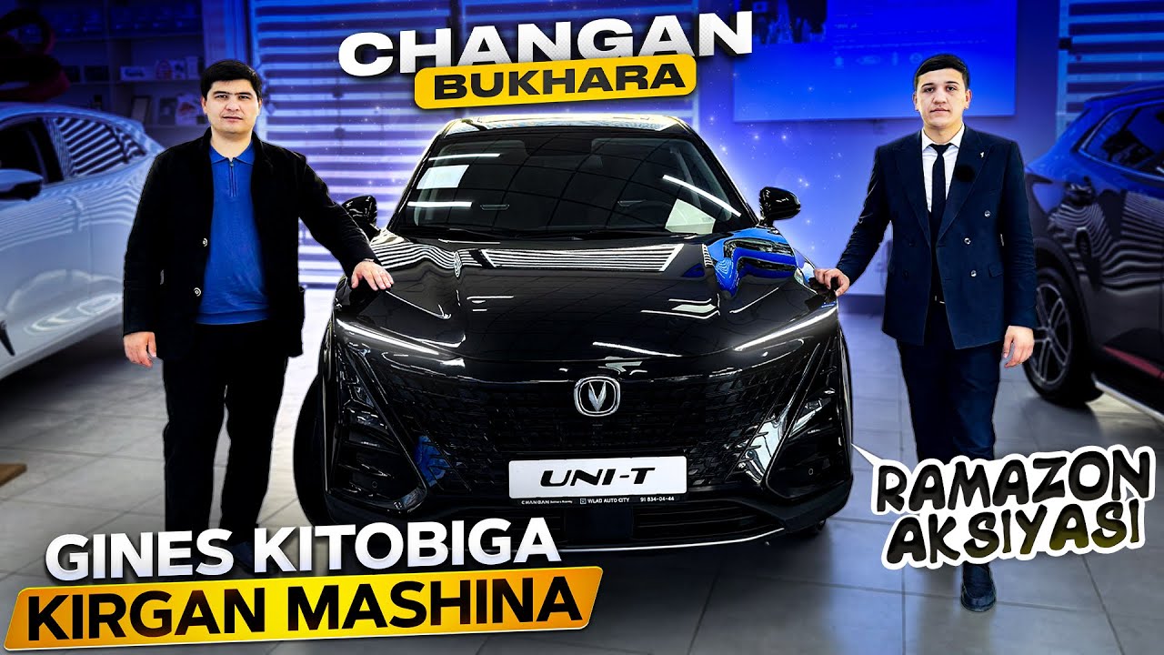 Changan Narxlari✅CHANGAN UNI-T 🔥CHANGAN UNI-V 🫰CHANGAN GZ 55 Plus Narxlari 🇺🇿RASSROCHKA 0% BUXORO 