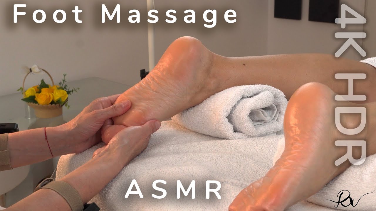 [ASMR] Face-Down Foot Massage *Melissa*