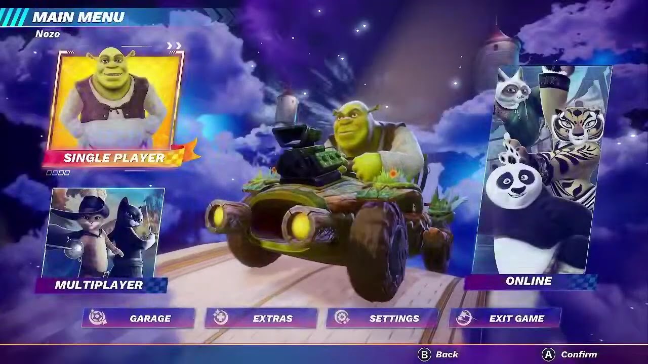 Tigress All Cups (Lightning) Dreamworks All-Stars Kart Racing