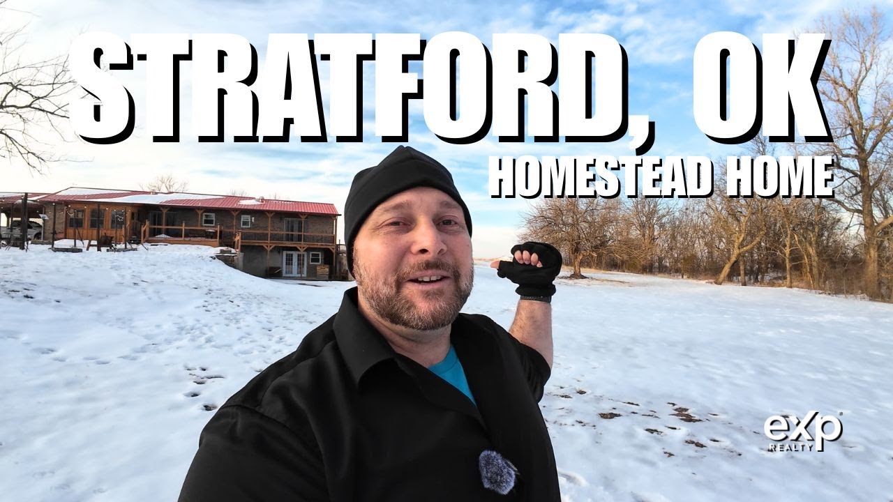 Dream Homestead on 10 Acres with Walkout Basement | Moving to Stratford | Ada Oklahoma Realtor