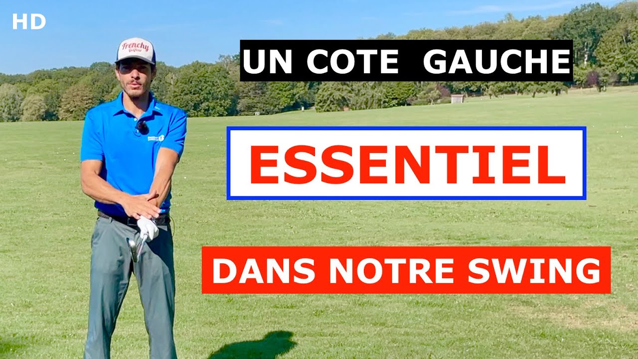 UTILISEZ VOTRE COTE GAUCHE POUR MIEUX SWINGER cours de golf par David Bobrowski