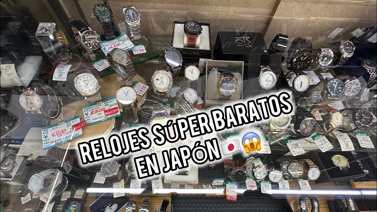 RELOJES BARATOS en JAPÓN (SEIKO , CITIZEN , CASIO) Parte 2