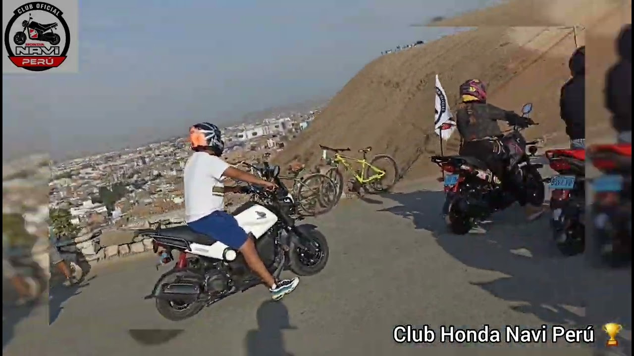 Subida al Morro Solar de Chorrillos / Club Honda Navi Perú 🏆
