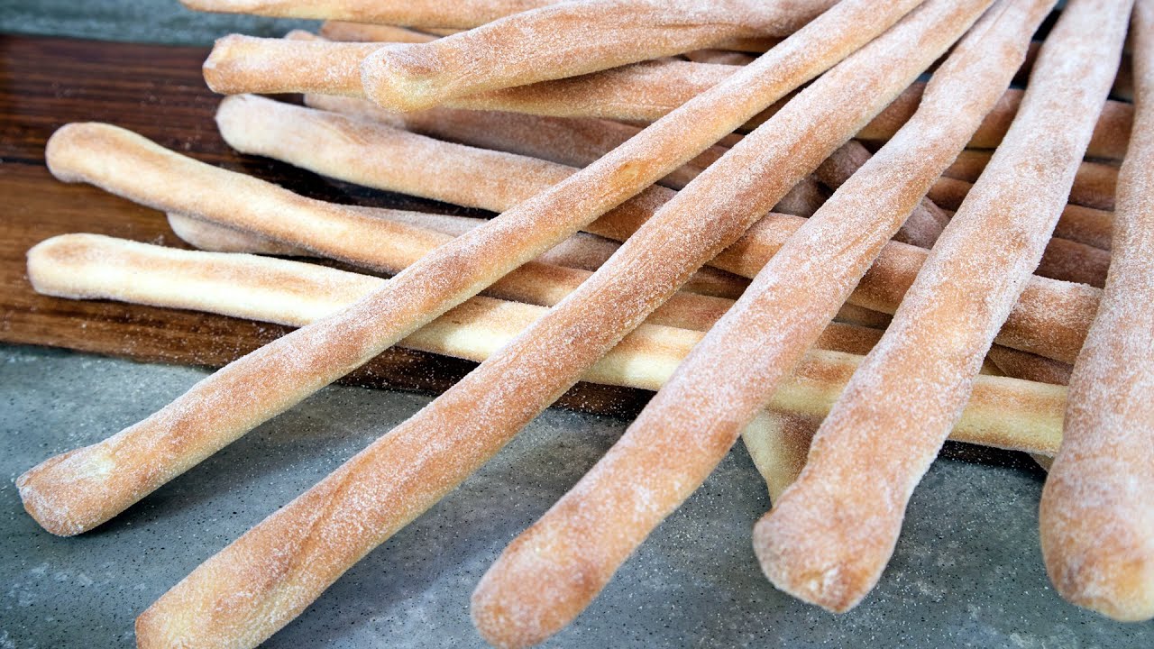 Ricetta Grissini Torinesi stirati a mano
