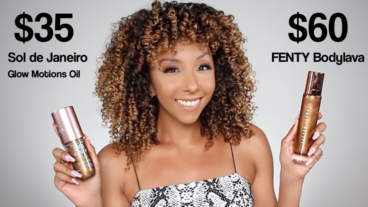 Sol de Janeiro GlowMotions Glow Oil vs FENTY Bodylava! | BiancaReneeToday