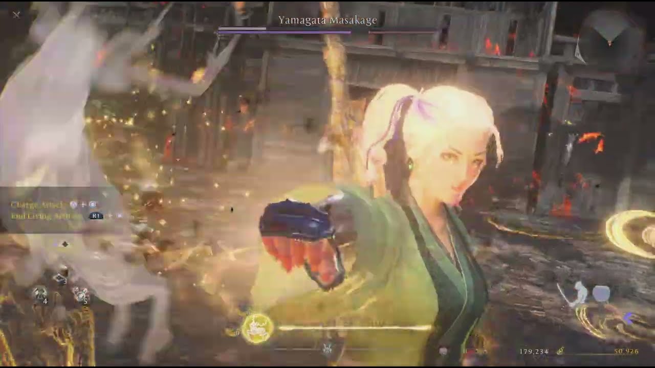 Yamagata Magasake rematch - First time Nioh player