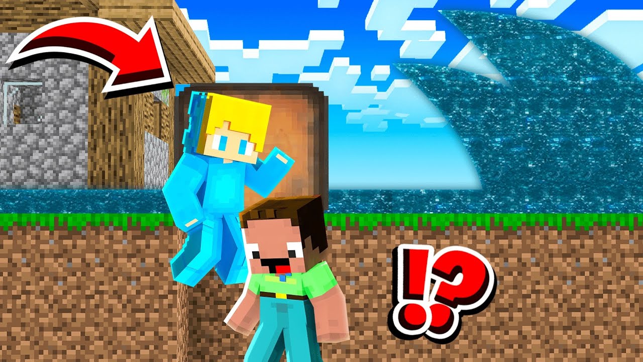 Ukri baute einen SICHEREN BUNKER um VOID TSUNAMI zu überleben in Minecraft!