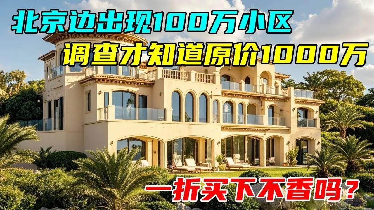 北京边出现房价4000多的小区，调查才知道原价40000，一折买下不香吗？#中国北京#中国内地#大陆房价#大陆别墅#北京别墅#大陆房子#北京房价