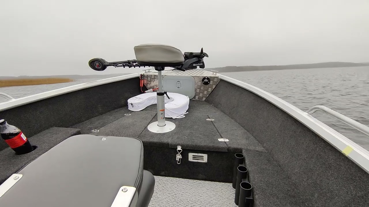Brema Boats łódź wędkarska aluminiowa na wodzie