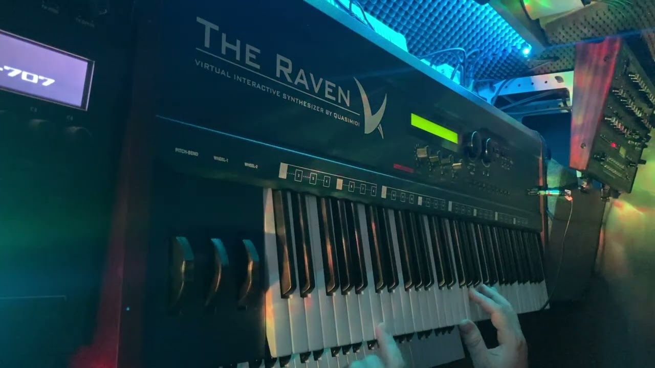 Vanderson - Quasimidi Raven Max - vintage synthesizer demo electronic