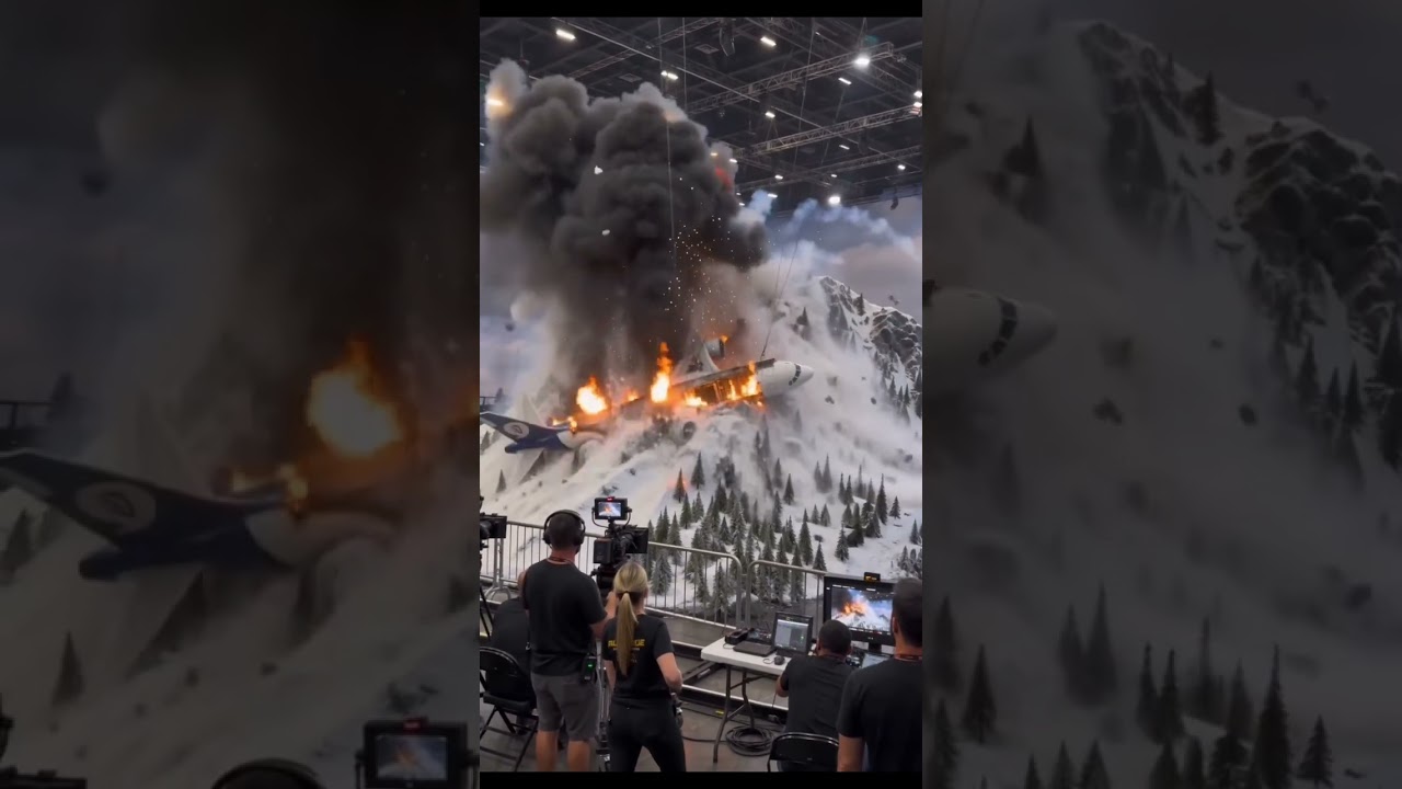 Passenger Jet Engine Failure Ends in a Devastating Mountain Crash