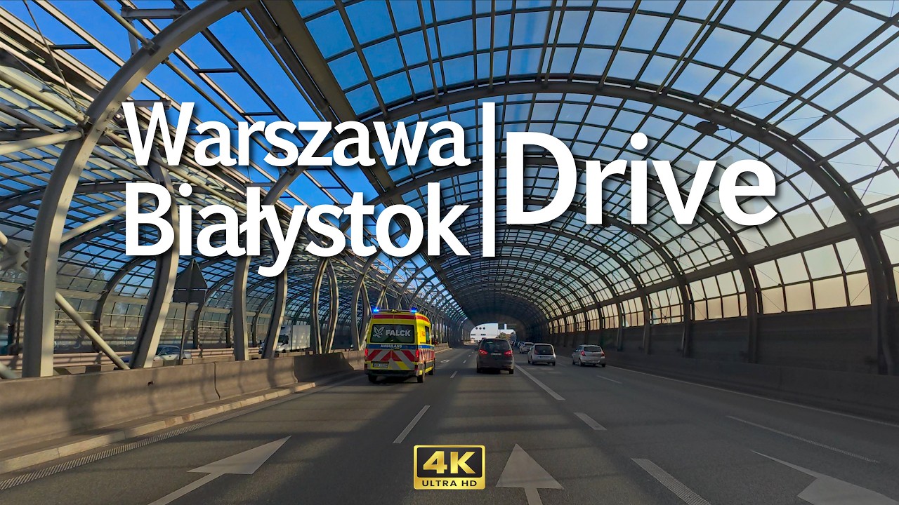 You keep driving… and driving… and driving. Asphalt, a straight road and zero emotions. ASMR • 4K