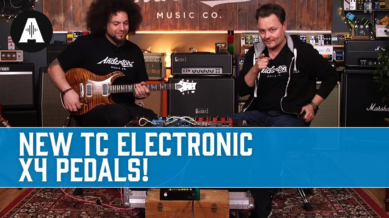 New TC Electronic X4 Pedals - Got Ambience?