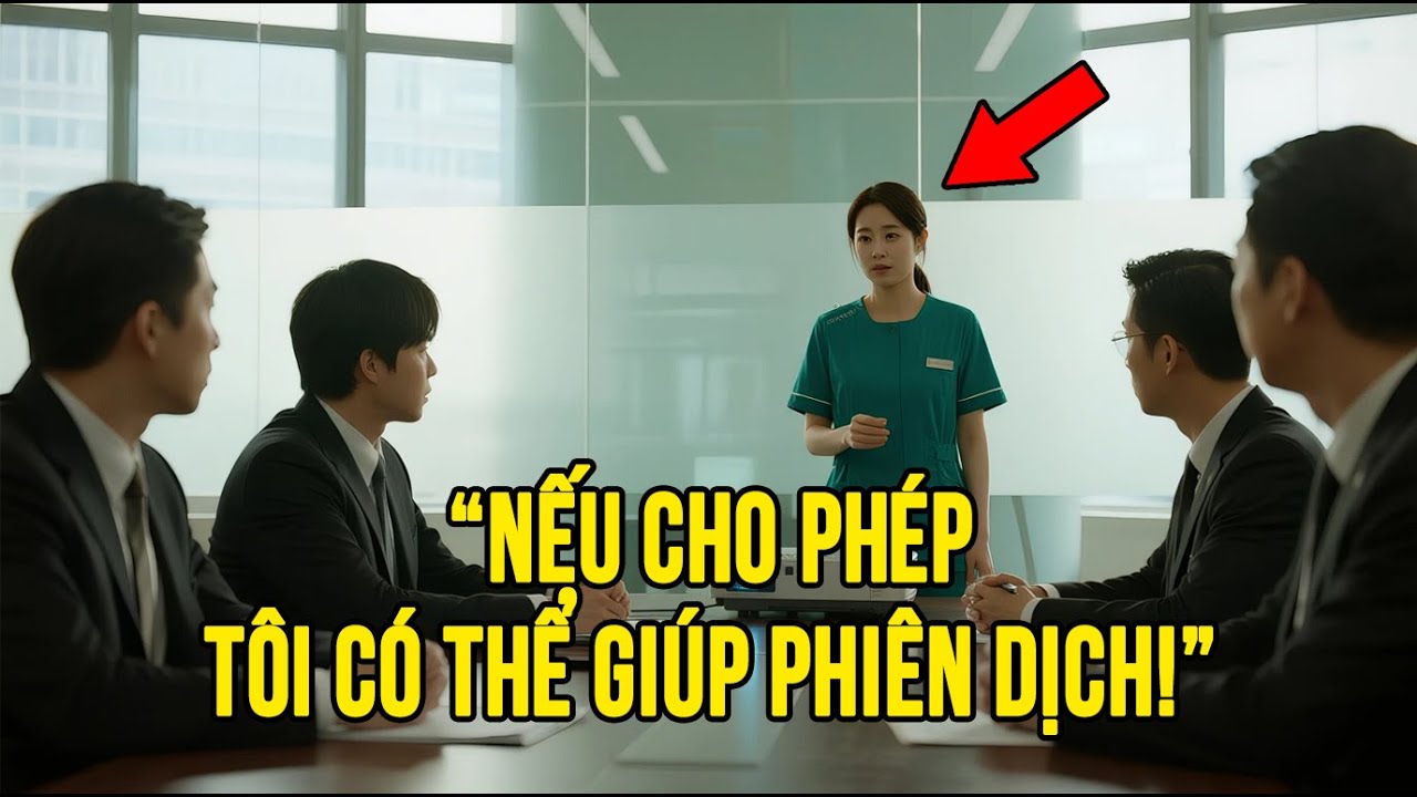 Cuộc Gặp Gỡ Suýt Thất Bại Vì Thiếu Phiên Dịch – Cô Lao Công Ra Tay Khiến Ai Cũng Choáng