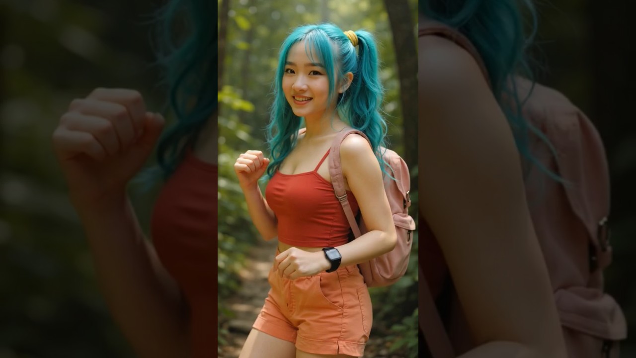 Dragon Ball Bulma #LiveActionAi #prompt  #MetaAi