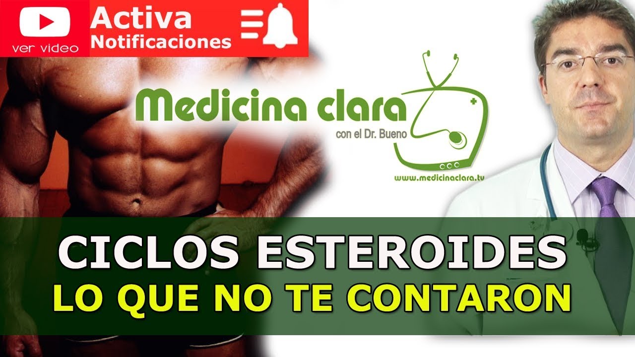 Ciclos de esteroides anabolizantes, musculación, culturismo | Medicina Clara