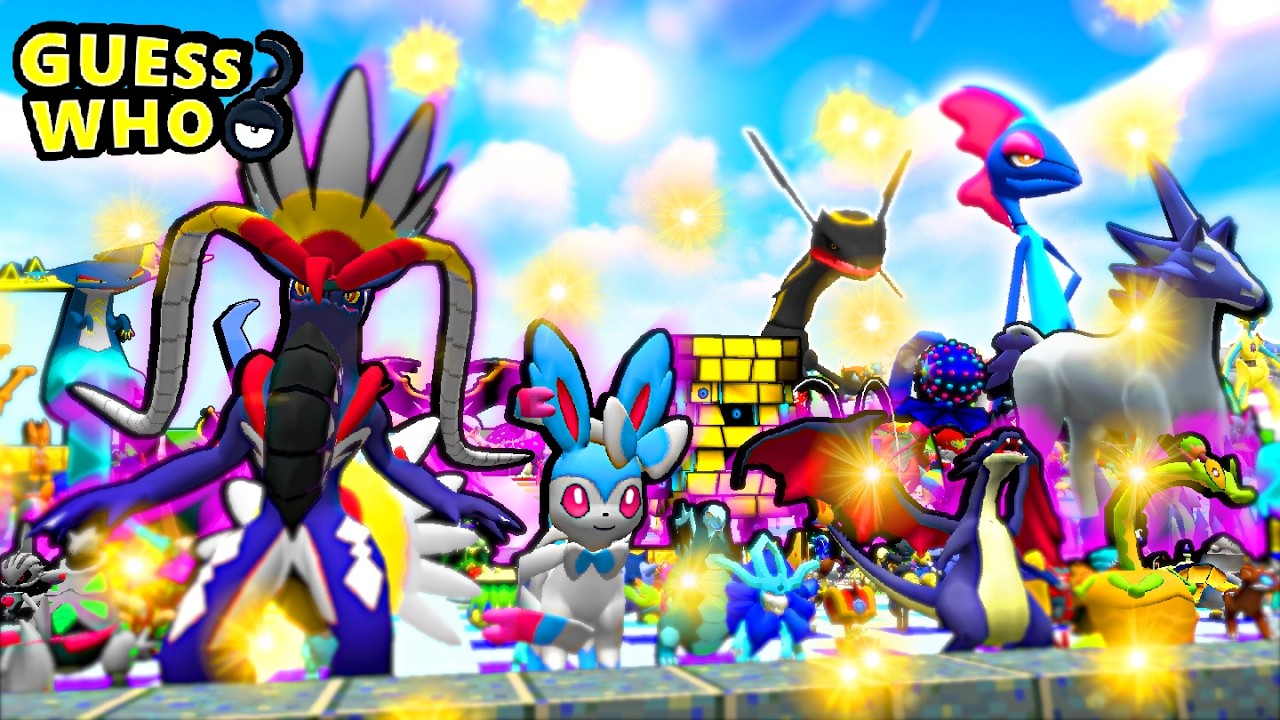 1000 Shiny Pokémon Minecraft Guess Who