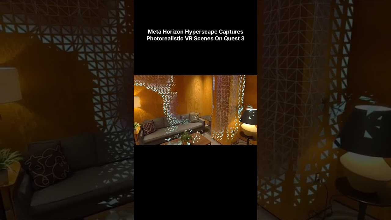 Meta Horizon Hyperscape Captures Photorealistic VR Scenes On Quest 3
