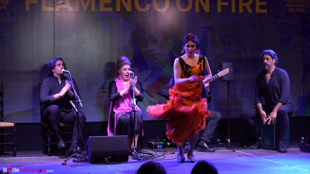 Claudia La Debla en Flamenco on Fire